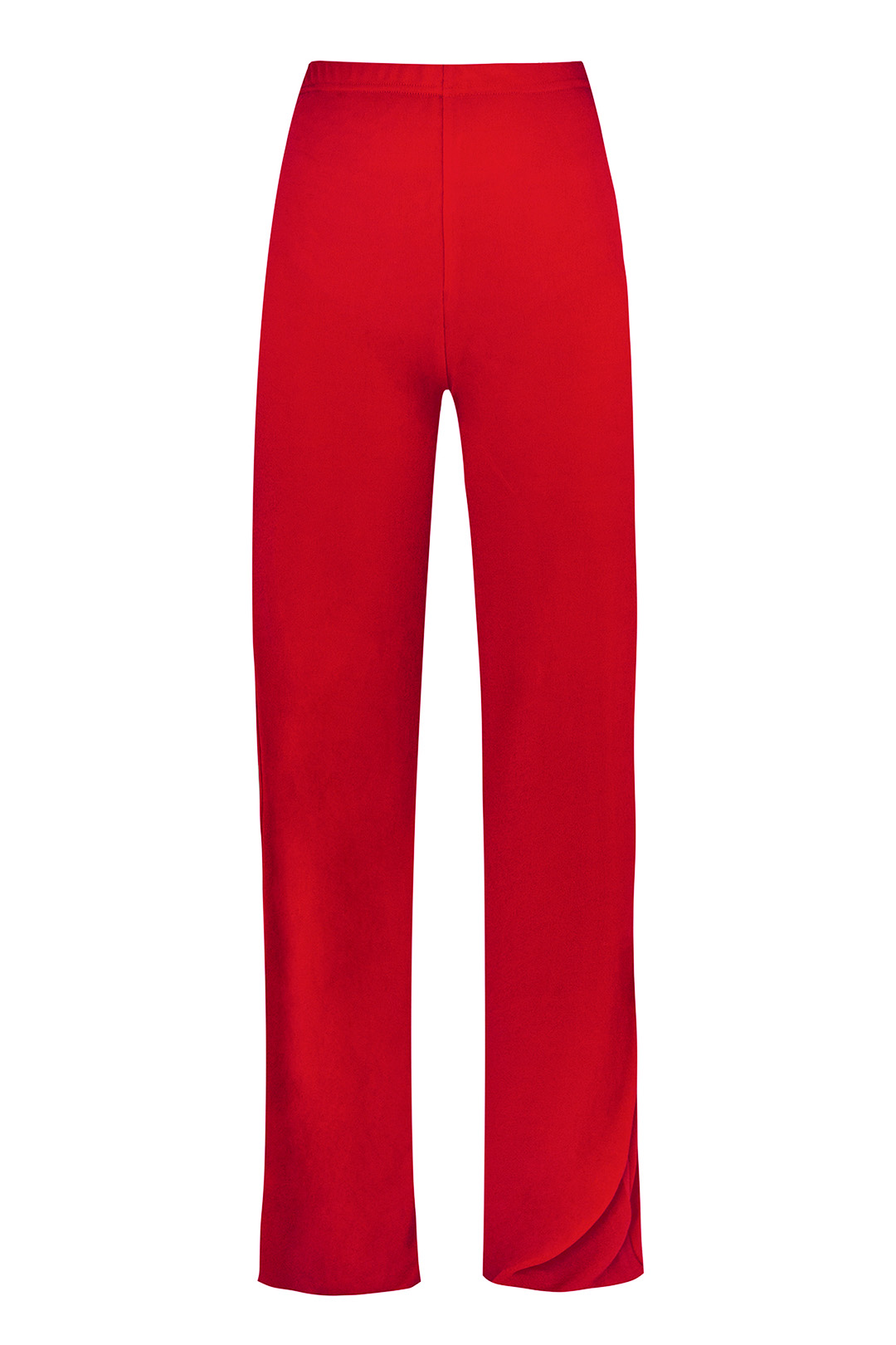 Pantalon Punto de Seda Rojo Teria Yabar